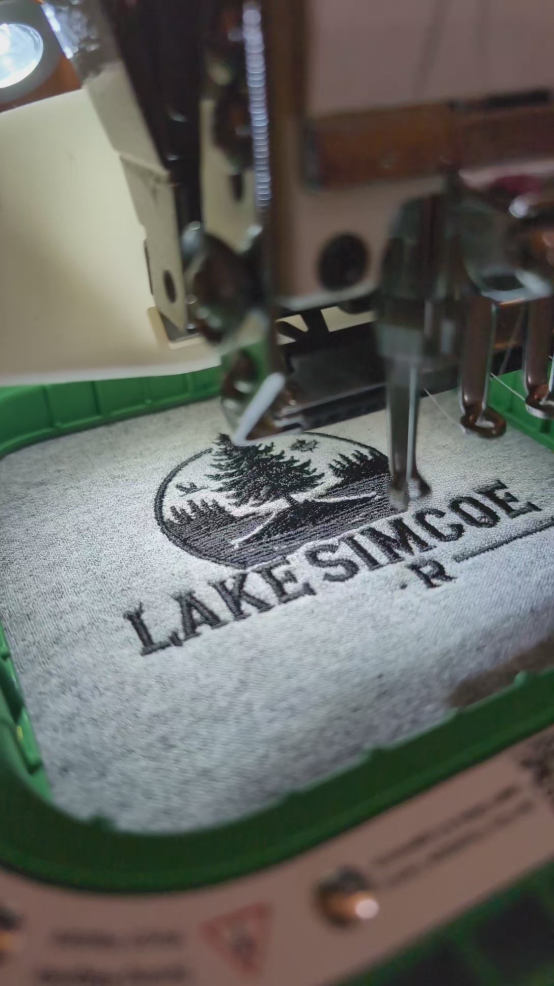 Lake Simcoe Wear Classic Hoodie Sport Grey
