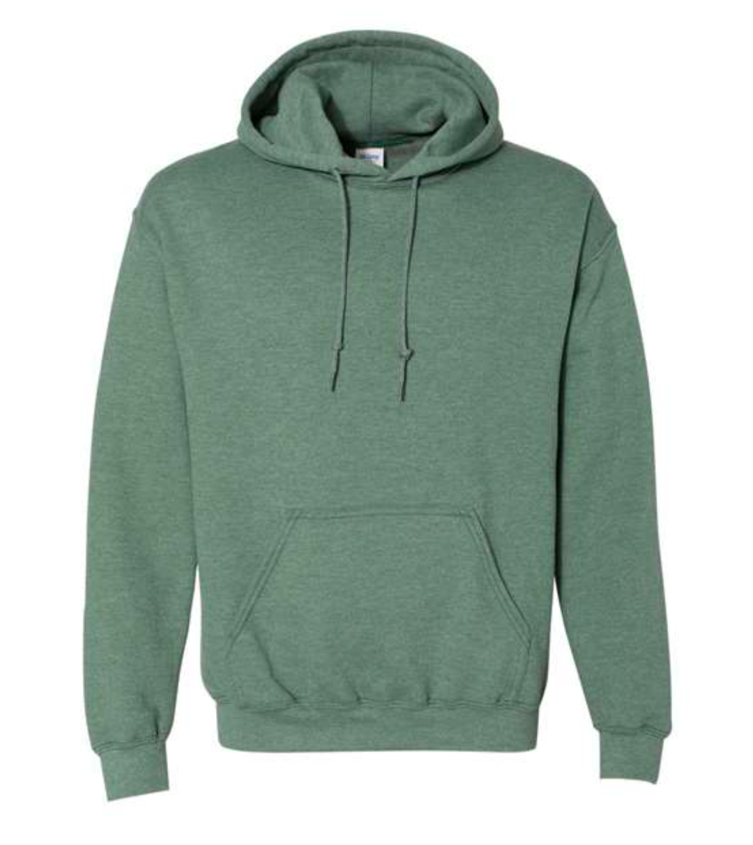 Lake Simcoe Wear Classic Hoodie Heather Dark Green