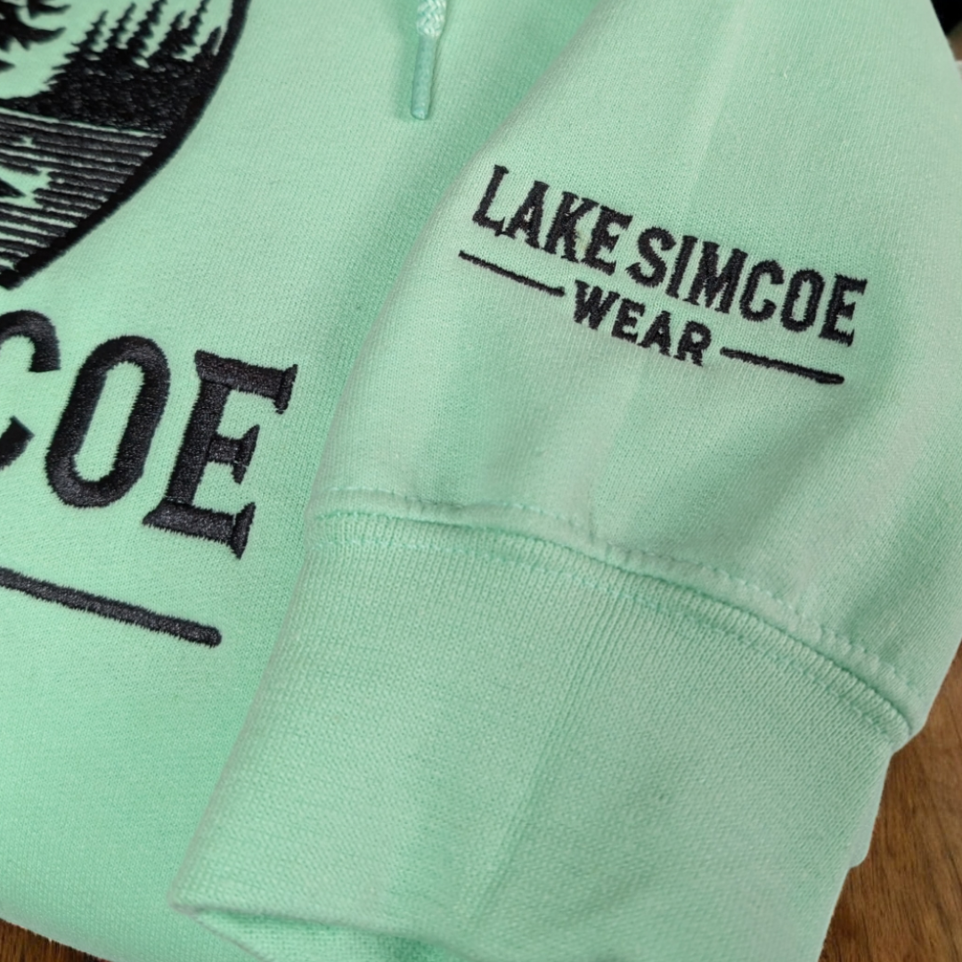 Lake Simcoe Wear Classic Hoodie Mint Green